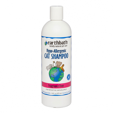 Image showcasing Earthbath® ~ Fragrance Free Cat Shampoo 16oz – Cosset Pet Supplies Inc.