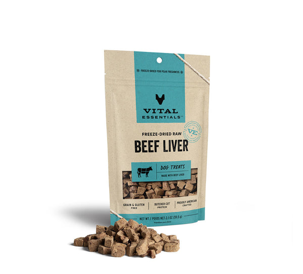 Ve ~ Beef Liver Dog Treats 2.1 Oz