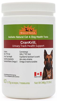Wellytails ~ Cran Krill Urinary Tract Support Dog 345g