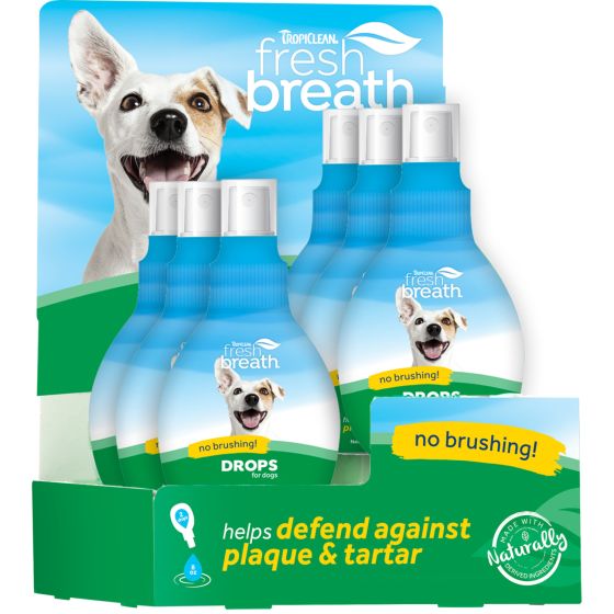 Tropiclean ~ Fresh Breath Drops Dog 1pc