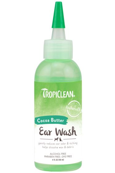 Tropiclean ~ Alcohol Free Ear Wash Dog 4oz