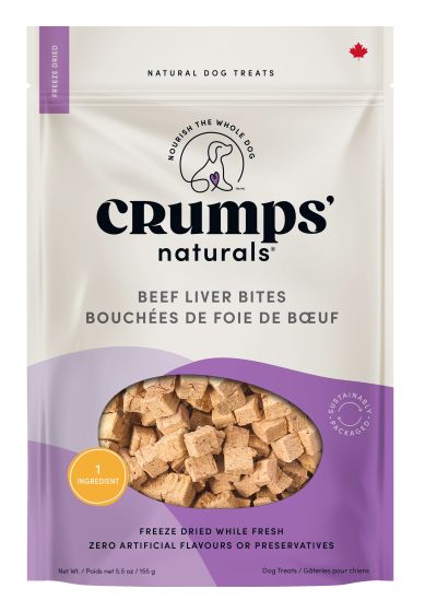 Crumps ~ Beef Liver Bites Dog
