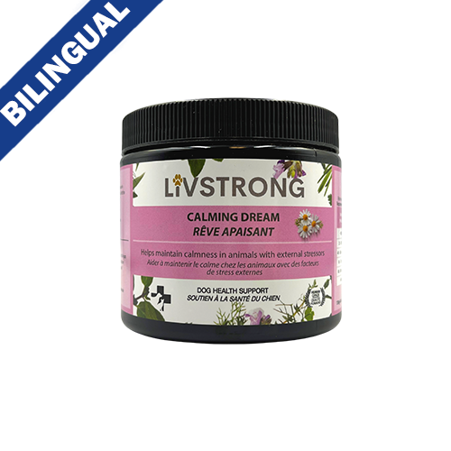 Livstrong ~ Calming Dream Dog & Cat Health Support 130gm