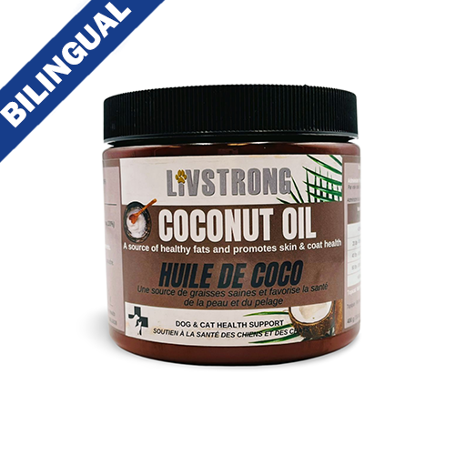 Livstrong ~ Coconut Oil Dog & Cat Health Support 400g