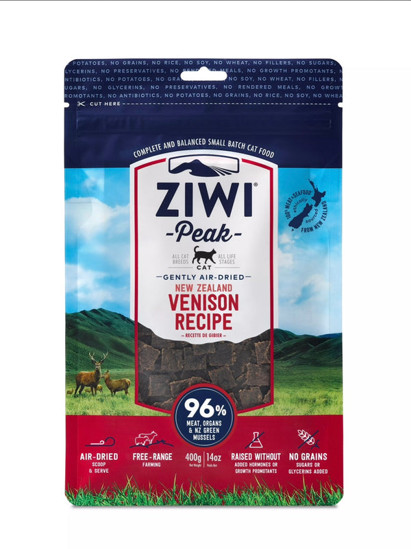ZIWI - Peak ~ Venison Air Dried Cat Food 400g