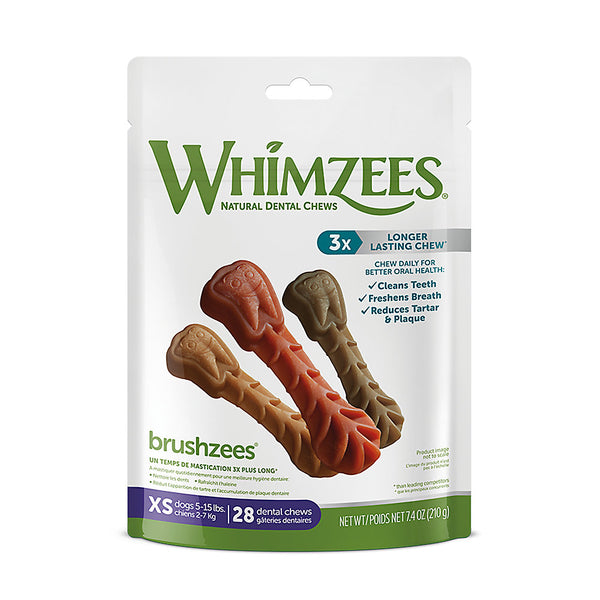 Whimzees™ by Wellness® Brushzees™ Dental Health (X-Small/S/M)