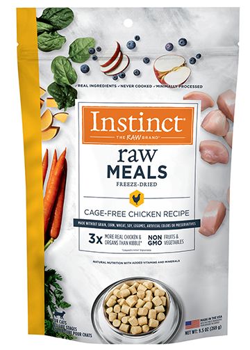 Instinct ~ Raw Freeze Dried Meals Real Chicken Cat 9.5oz