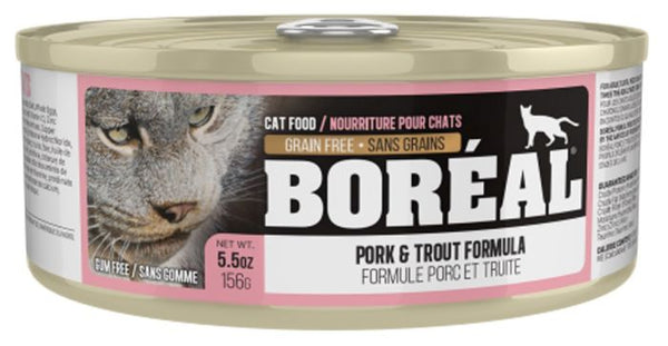 Boreal ~ Pork And Trout Cat 156g