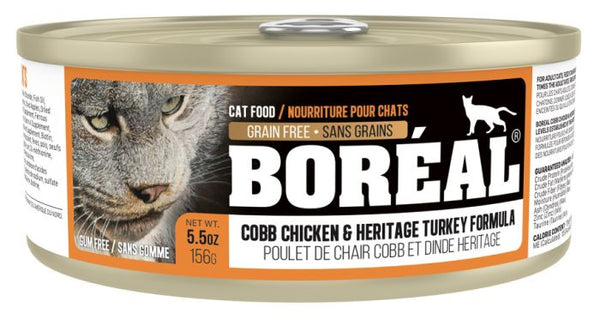 Boreal ~ Cobb Chicken And Heritage Turkey Cat 156g