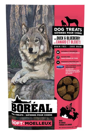 Boreal ~ Dog Treats Duck And Blueberry Dog 150g
