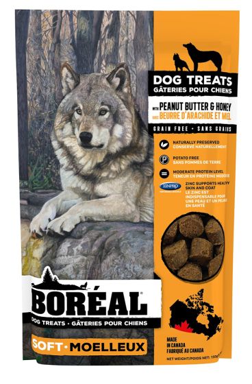 Boreal ~ Dog Treats Peanut Butter And Honey Dog 150g
