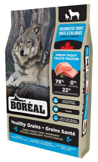 Boreal ~ Healthy Grains Freshwater Trout Dog 2.26kg