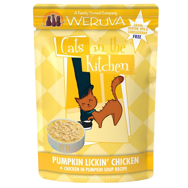 Weruva ~ Pumpkin Lickin Chicken - 3oz Pouch - Cat