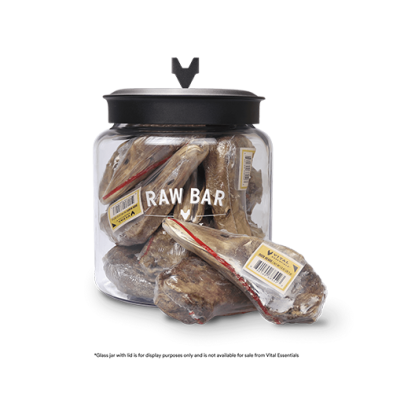 VE ~ RAW BAR Freeze-dried Raw Duck Heads Dog Snacks 1pc