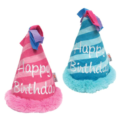 foufouBRANDS™ ~ Birthday Hat Crinkle Plush Toy