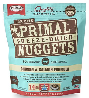 PRIMAL ~ Freeze Dried Chicken And Salmon Cat 14oz