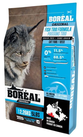 Boreal ~ Grain Free Fish Trio Cat 2.26kg
