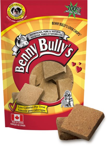 Benny Bully ~ Liver Chops Original Dog 40g