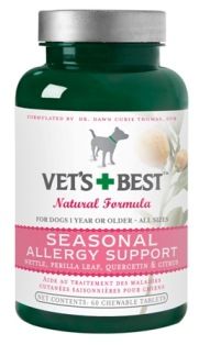 绿十字 Vet's Best ~ Seasonal Allergy Support Supplements Dog 60pk