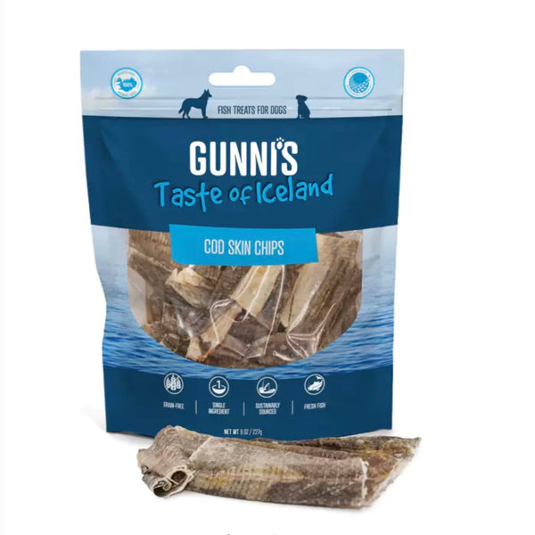 Gunni's ~ Taste of Iceland Cod Skin Chips