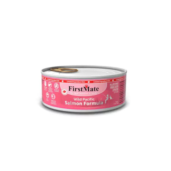 FirstMate ~ Grain Free LID Salmon Cat Can 156g