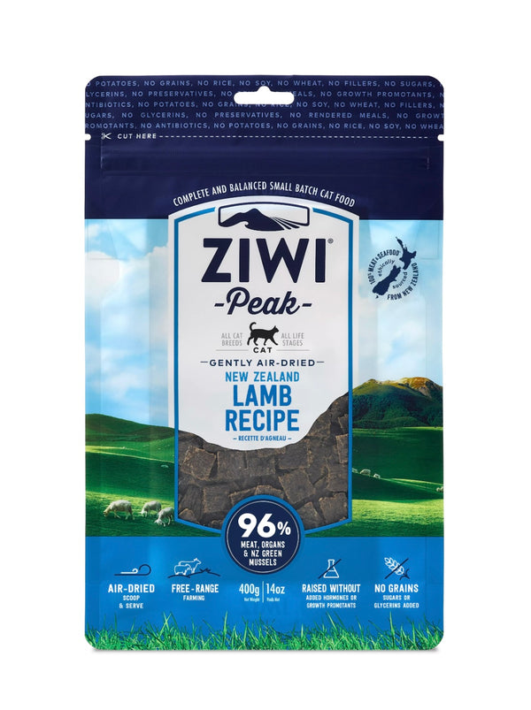 ZIWI - Peak ~ Lamb Air Dried Cat Food 400g