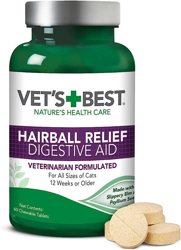 绿十字 Vet's Best ~ Hairball Relief Digestive Aid 60pk