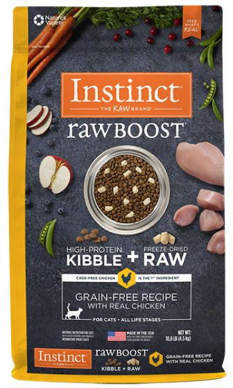 Instinct ~ Raw Boost Grain Free With Real Chicken Cat 10lb