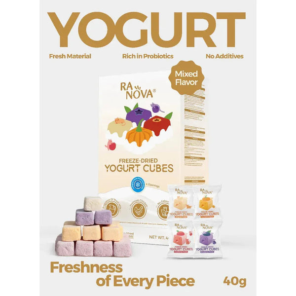 Ranova ~ Freeze-Dried Yogurt Cubes (Mixed Flavour) 40 pieces