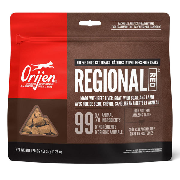 Origen ~ Regional Red Freeze-Dried Cat Treats 35g