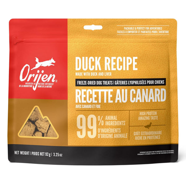 Orijen ~ Duck Recipe Freeze-Dried Dog Treats 92g