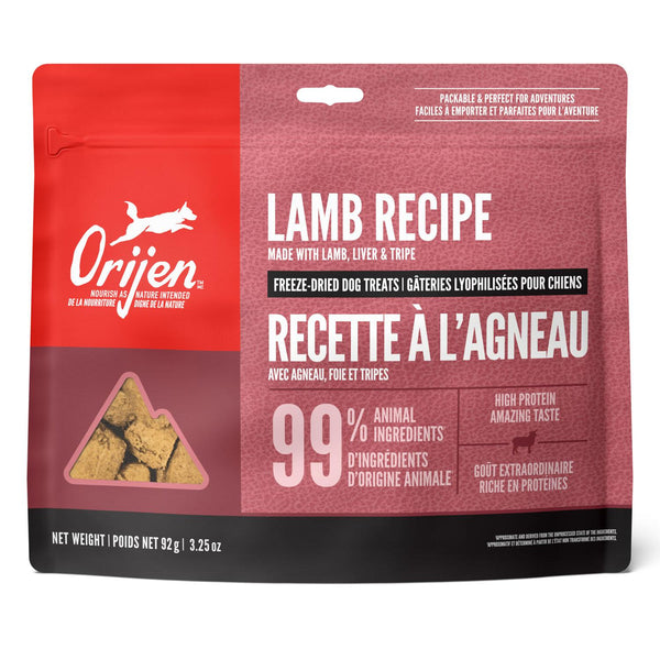 Orijen ~ Lamb Recipe Freeze-Dried Dog Treats 92g