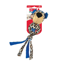 Kong® ~ Wubba™ Zoo Cheetah Squeaks Dog Toy