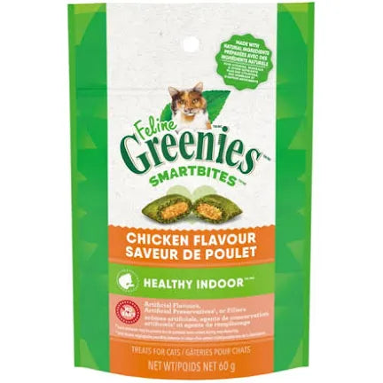 Greenies ~ Feline Smartbites Chicken Flavor 60g