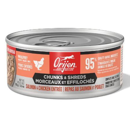 Orijen ~ Chunks & Shreds - Salmon & Chicken Entrée Adult Cat Wet Food