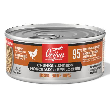Orijen ~ Chunks & Shreds - Original Entrée Adult Cat Wet Food