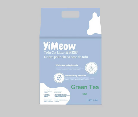 YiMeow ~ Green Tea Tofu Cat Litter