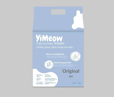 YiMeow ~ Original Scent Tofu Cat Litter