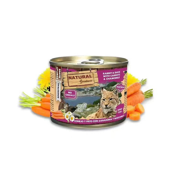 Natural Greatness ~ Rabbit & Duck with Carrots & Chamomile 200g