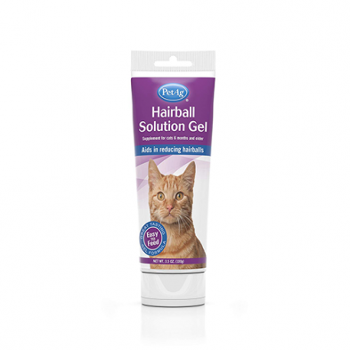 PetAg® ~ Hairball Solution Gel Supplement for Cats 3.5 oz