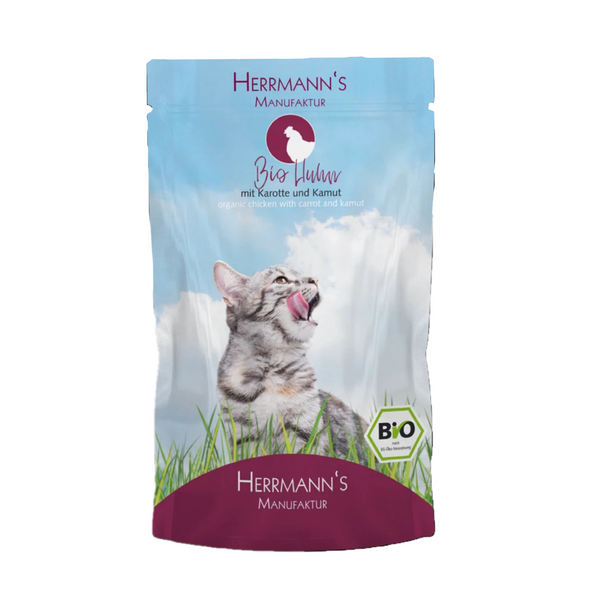 Herrmann’s Manufaktur ~ Organic Chicken with Carrot and Kamut 100g