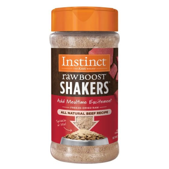 Instinct ~ Raw Boost Shakers Real Beef Dog 5.5oz