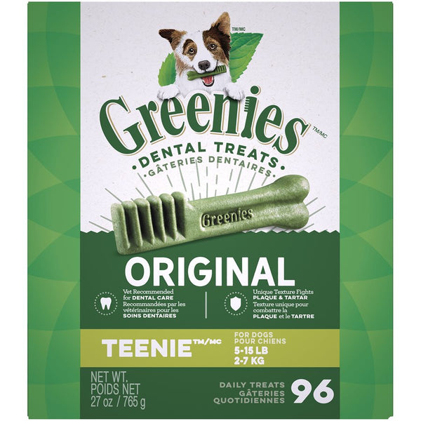 Greenies ~ Canine Original Treat Tub Pak™ Teenie 27 oz.