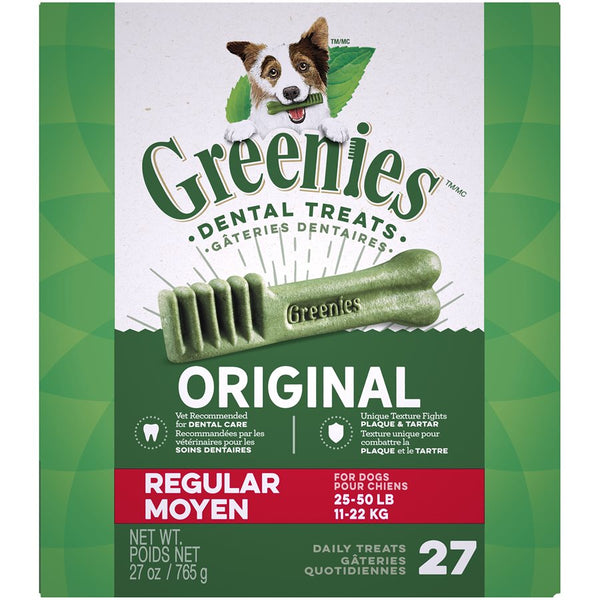 Greenies ~ Canine Original Treat Tub Pak™ Regular 27 oz.