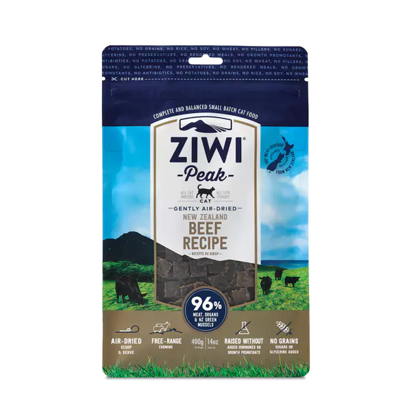 ZIWI - Peak ~ Beef Air Dried Cat Food 400g