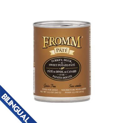 Fromm® ~ Turkey, Duck & Sweet Potato Wet Dog Food 12.2 oz
