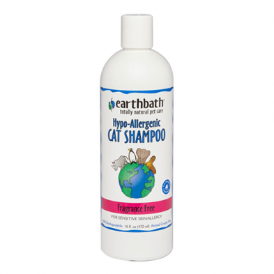 earthbath® ~ Fragrance Free Cat Shampoo 16oz