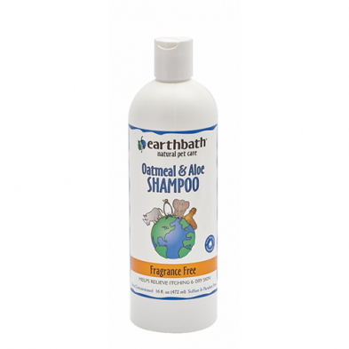 earthbath ~ Oatmeal & Aloe Fragrance Free Shampoo 16oz