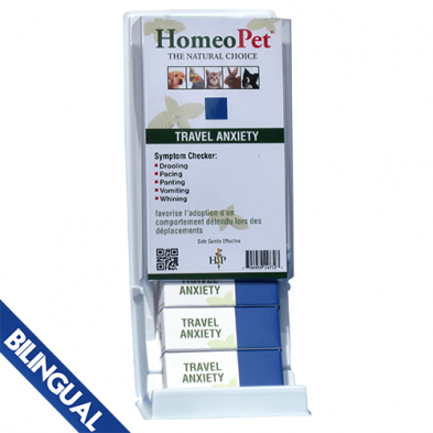Homeopet® ~ Travel Anxiety Display