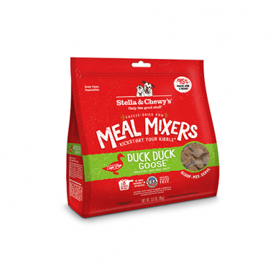 Stella & Chewy's ~ Duck, Duck Goose Meal Mixers for Dogs 3.5 oz